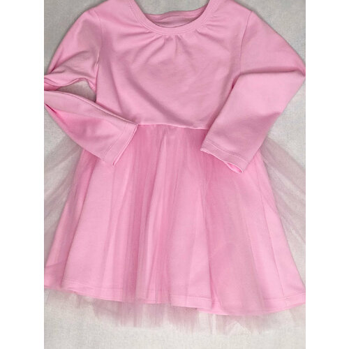 кожаные платье lyubovfrolova для девочки, розовое