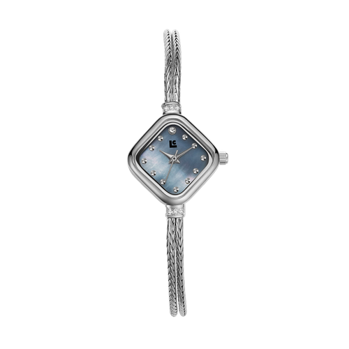 женские часы lincor, серебряные