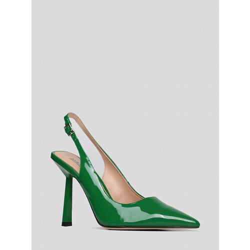 женские туфли-лодочки basconi, зеленые