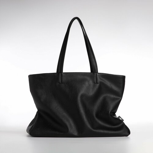 женская сумка-шоперы textura, черная