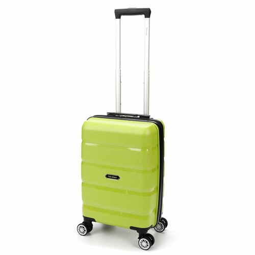 женский чемодан torber, зеленый
