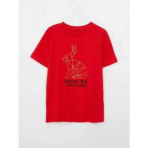 спортивные футболка isobel для девочки, красная