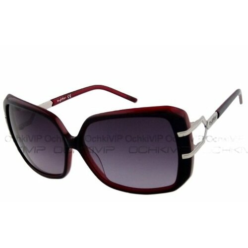 женские солнцезащитные очки byblos, бордовые