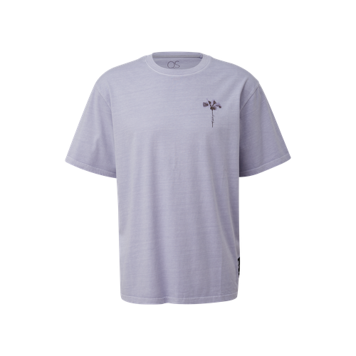 мужская футболка q/s by s.oliver, фиолетовая