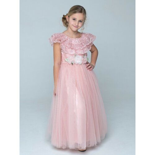 свободные платье suslo pink для девочки, розовое