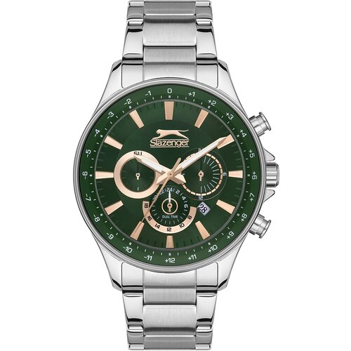 мужские часы slazenger, зеленые