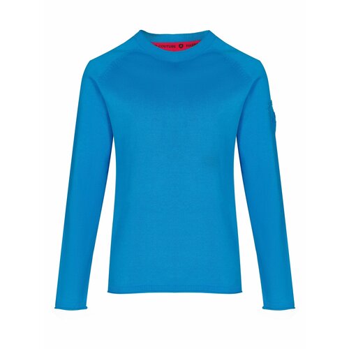 мужской пуловер с круглым вырезом wellensteyn, голубой