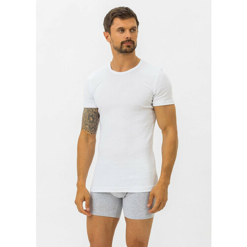 мужская футболка с коротким рукавом pantelemone, белая