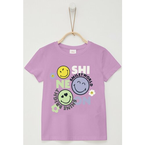 футболка s.oliver для девочки, розовая