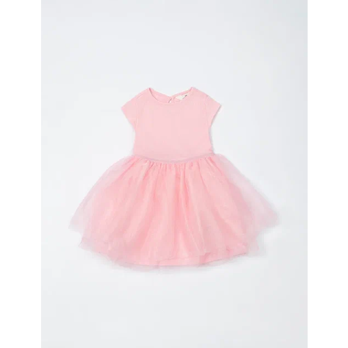 платье мини h&m для девочки, розовое