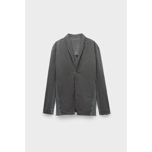 мужской шелковые пиджак ermi, серый