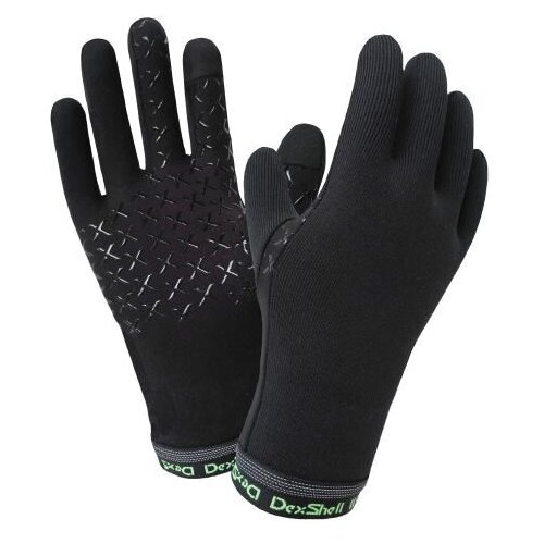 мужские текстильные перчатки dexshell, черные
