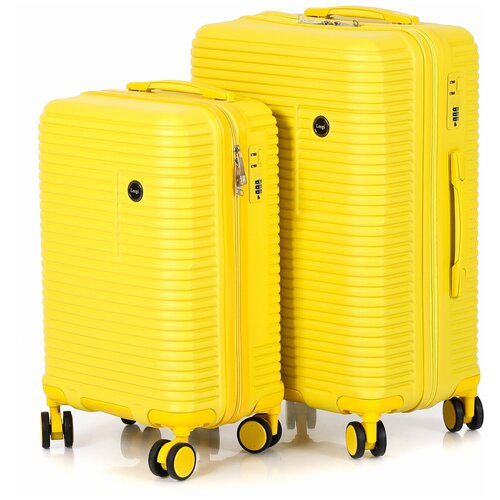 чемодан leegi, желтый