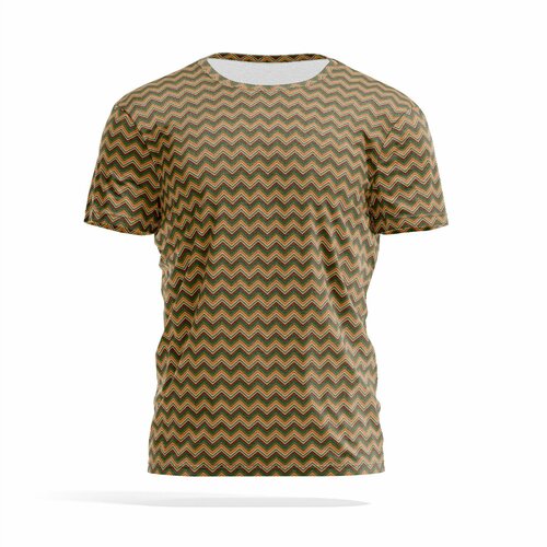 мужская футболка panin brand, коричневая