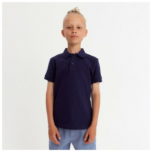 футболка minaku для мальчика, синяя