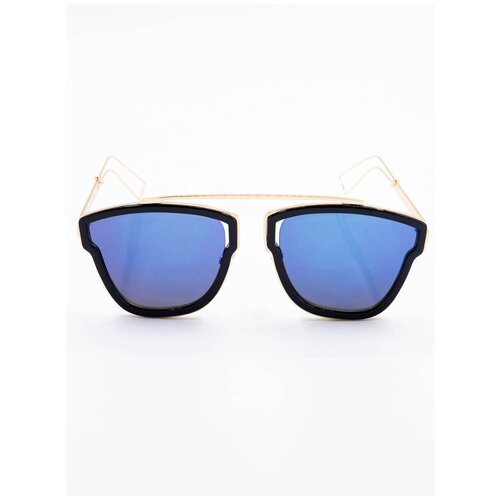 женские круглые солнцезащитные очки lial, синие