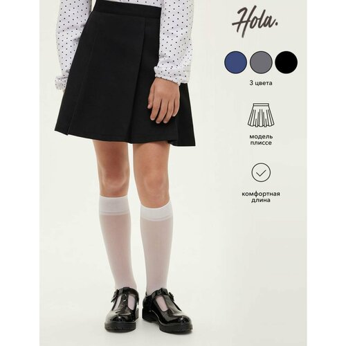 классические юбка hola для девочки, черная