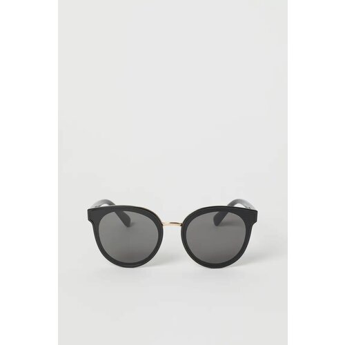 женские солнцезащитные очки кошачьи глаза h&m, черные