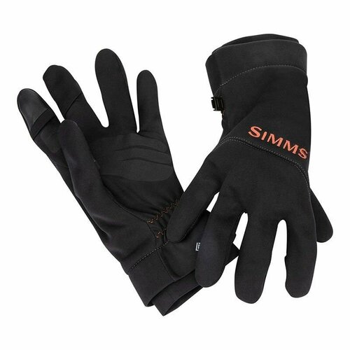 мужские перчатки simms, черные
