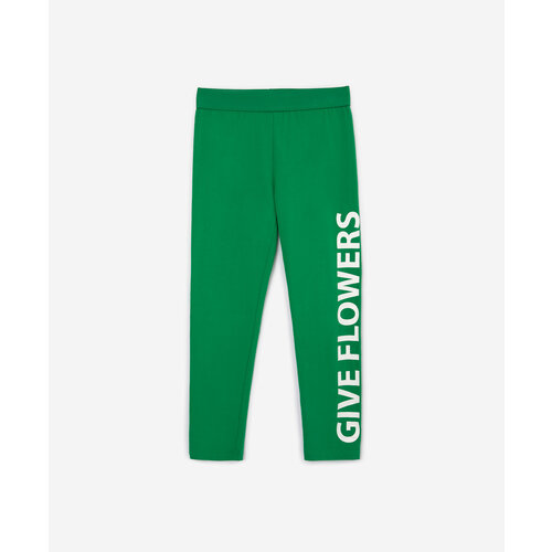 брюки gulliver для девочки, зеленые