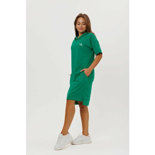 женское платье мини modellini, зеленое