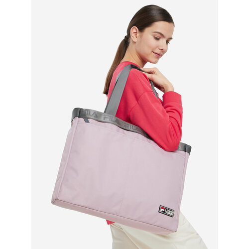 женская сумка-шоперы fila, розовая