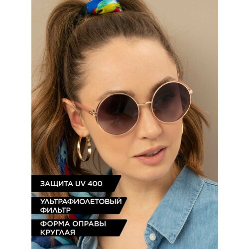 женские солнцезащитные очки furlux, розовые