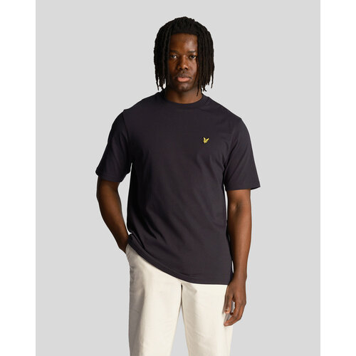 мужская футболка с коротким рукавом lyle & scott, синяя
