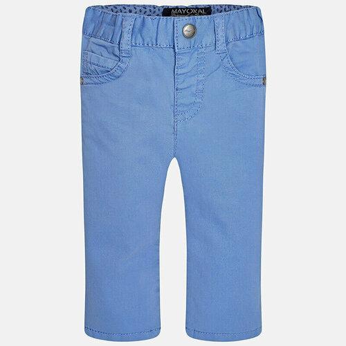 классические брюки mayoral для мальчика, голубые