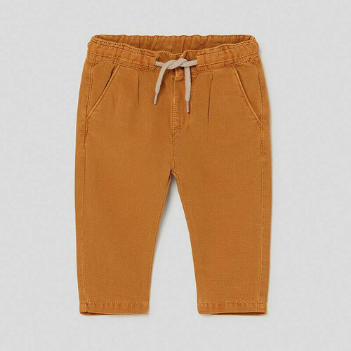 классические брюки mayoral для мальчика, коричневые