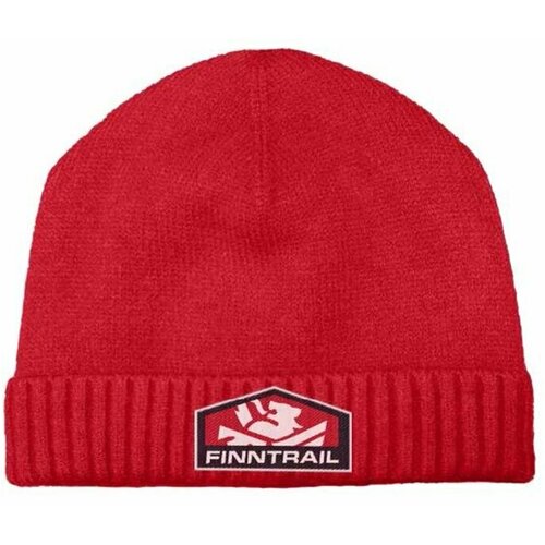 мужская шапка finntrail, красная
