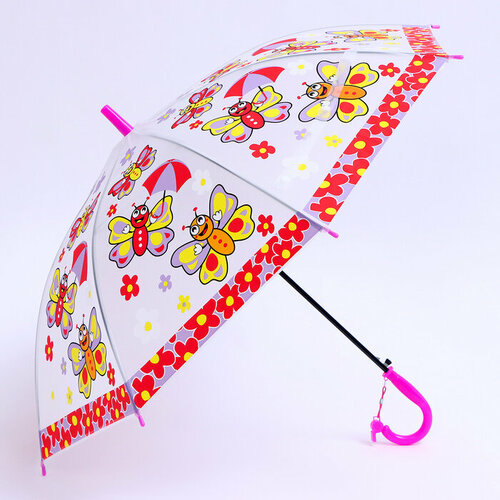 зонт фаворит для девочки, красный