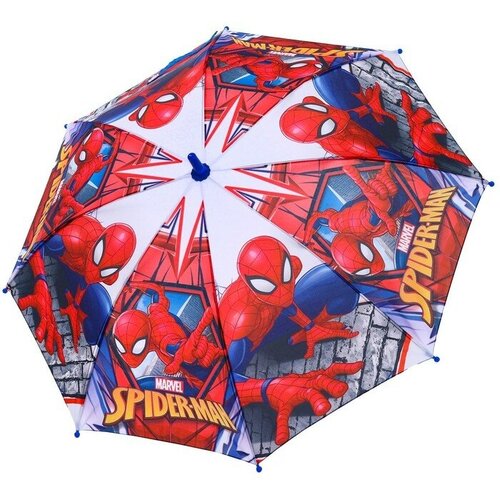 зонт marvel для мальчика, красный