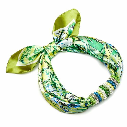 женский вязаные шарф foxtrot, зеленый