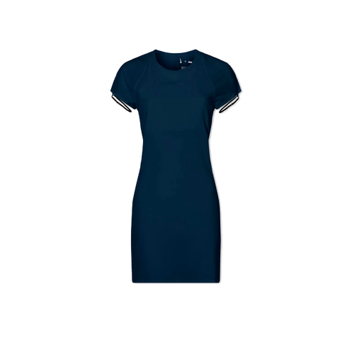 женское платье мини nike x jacquemus, синее