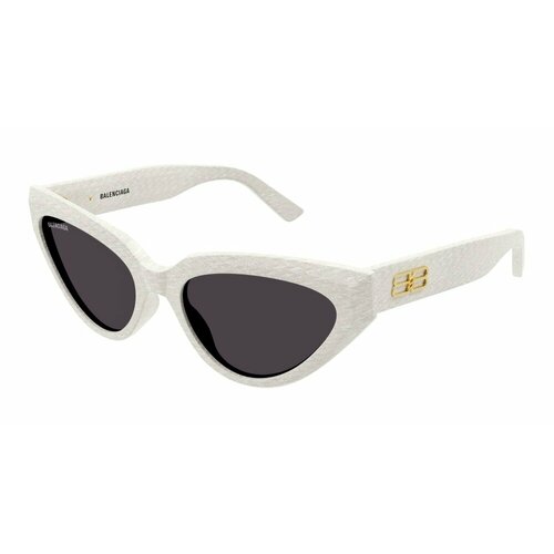 женские солнцезащитные очки balenciaga, белые