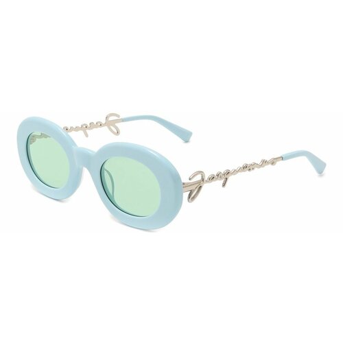 женские солнцезащитные очки jacquemus, голубые