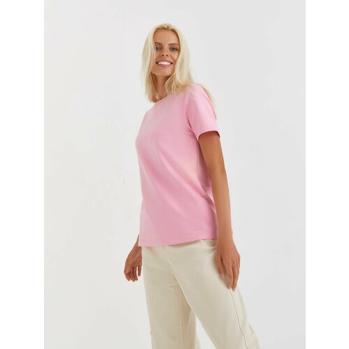 женская спортивные футболка smlxl wear, розовая