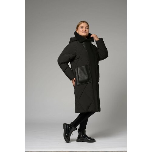 женское пальто karmelstyle, черное