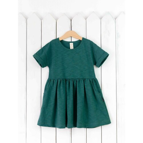 платье мини baby boom для девочки, зеленое