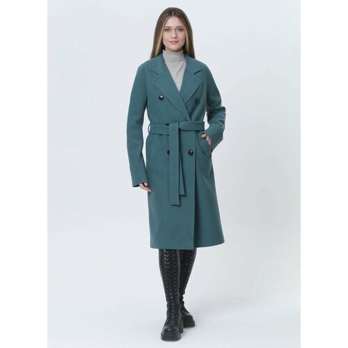 женское легкие пальто каляев, зеленое
