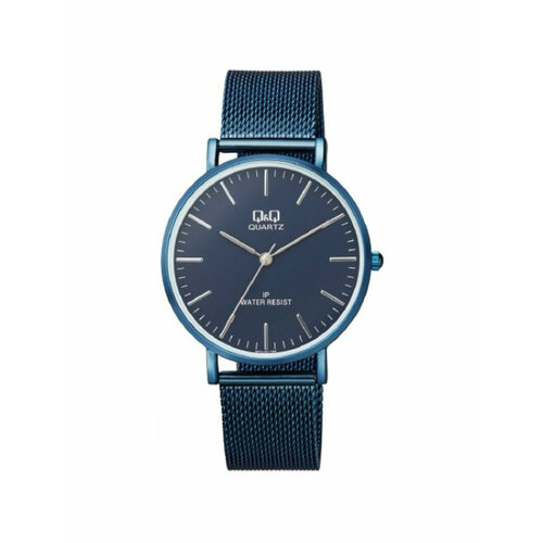 женские часы q&q, синие