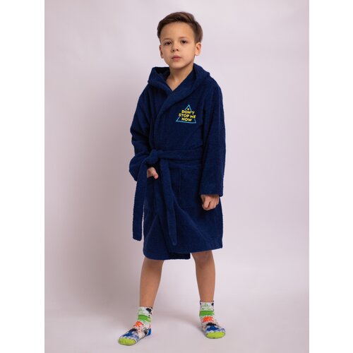 халат batik для мальчика, синий