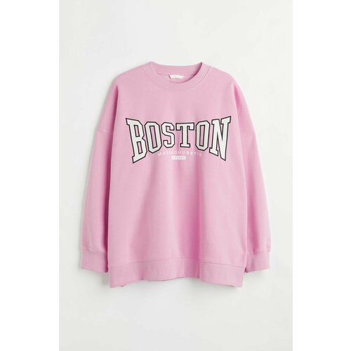 женский свитер h&m, розовый