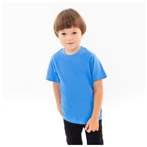 футболка ata для мальчика, голубая