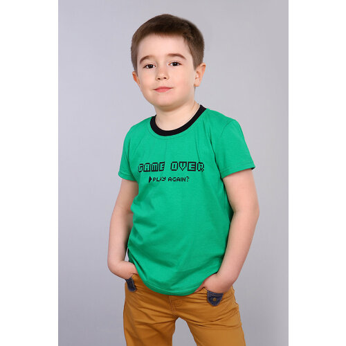 футболка с коротким рукавом berchelli для мальчика, зеленая