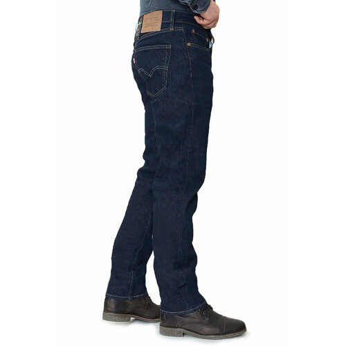 мужские потертые джинсы levi’s®, синие