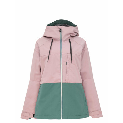 женская сноубордические куртка 686, розовая