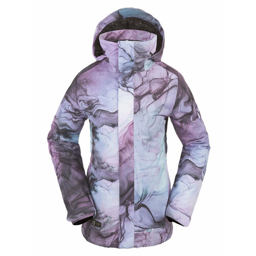 женская сноубордические куртка volcom, фиолетовая
