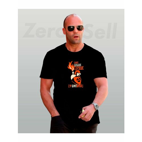 мужская спортивные футболка zerosell, черная